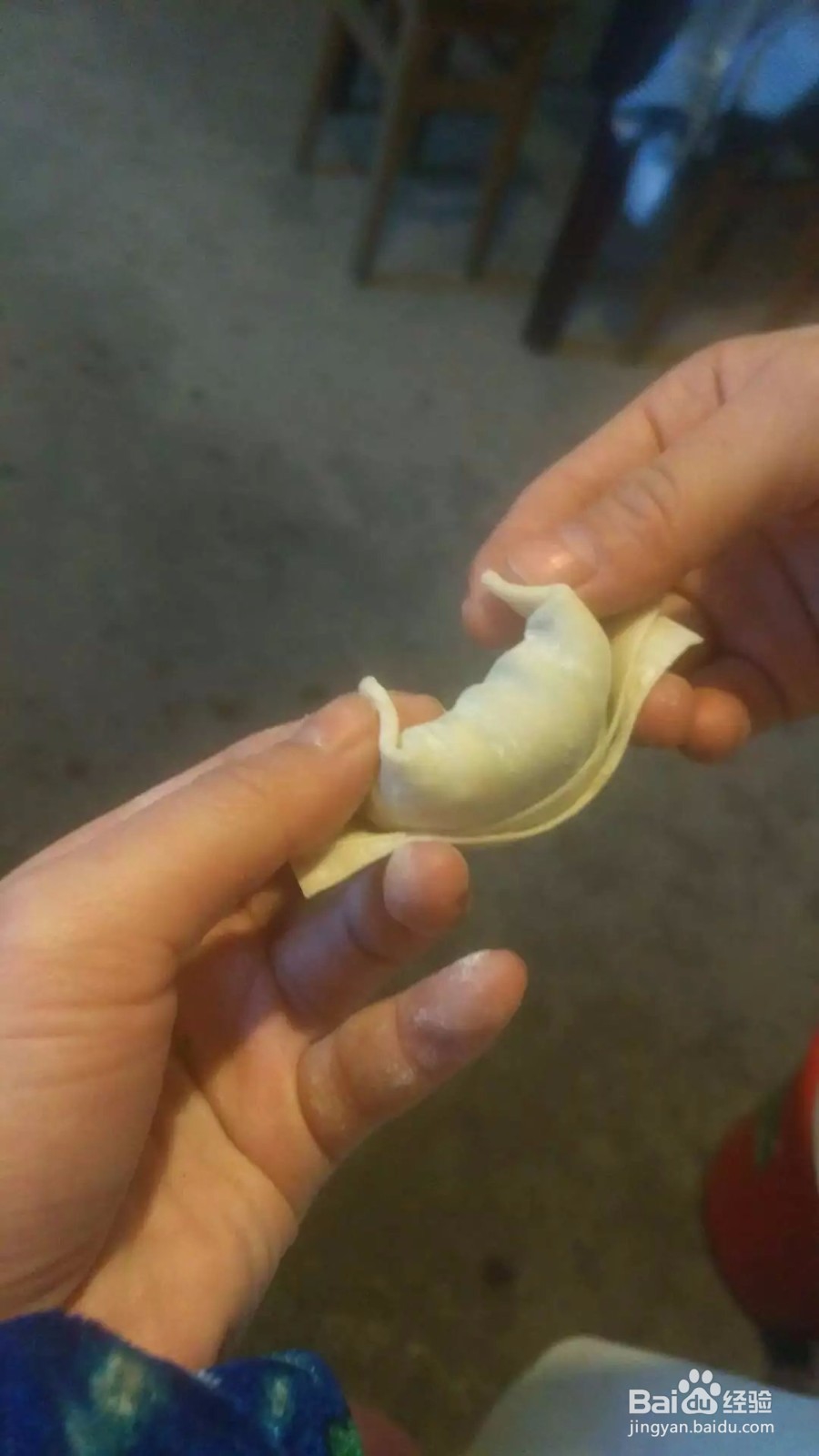 方皮饺子怎么包？