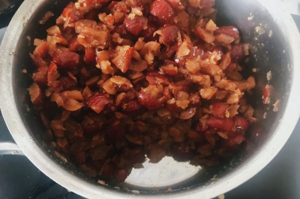 6寸养生低卡核桃红枣糕