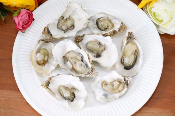 河虾籽豉油蒸生蚝