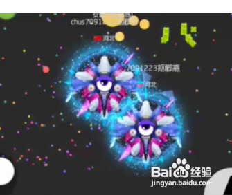 球球大作战如何交叉吐&交叉分