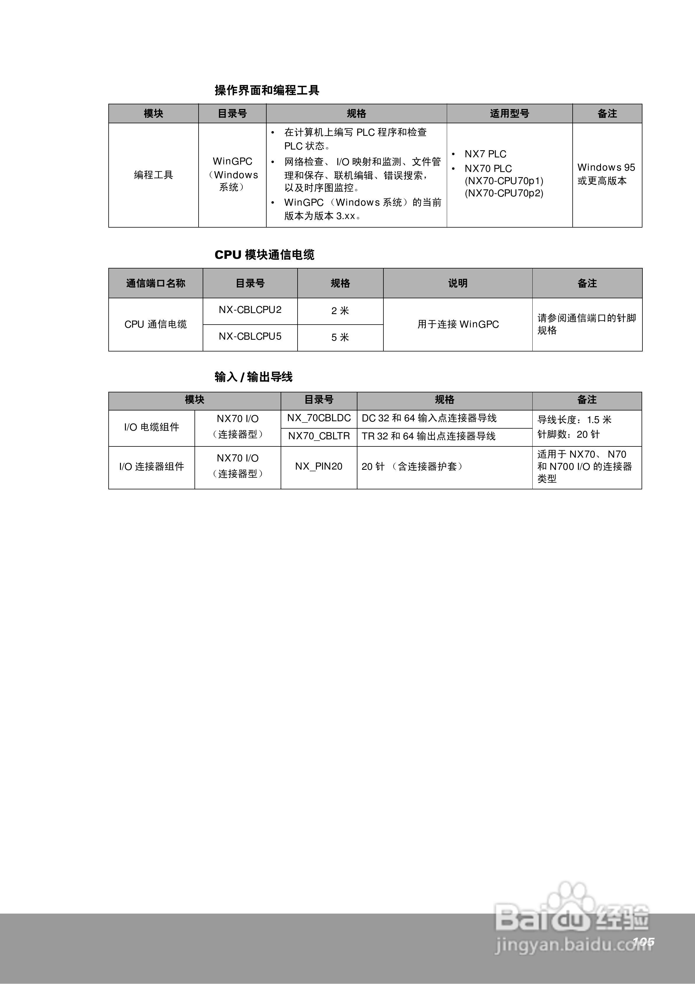 OEMa xNX70系列控制器用户手册:[11]