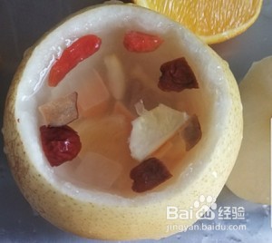 润肺清嗓梨子做法