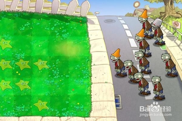 解锁植物大战僵尸迷你游戏。(看星星)