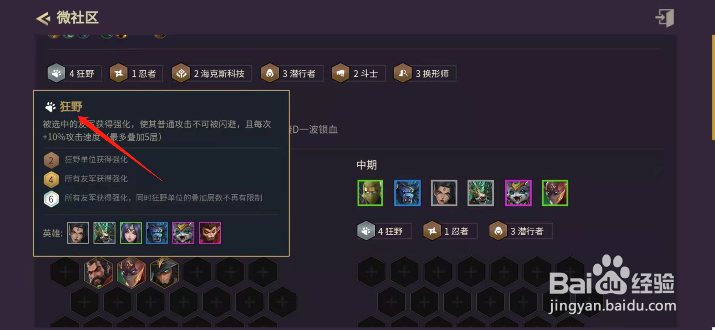 金铲铲之战狂野换型阵容怎么玩