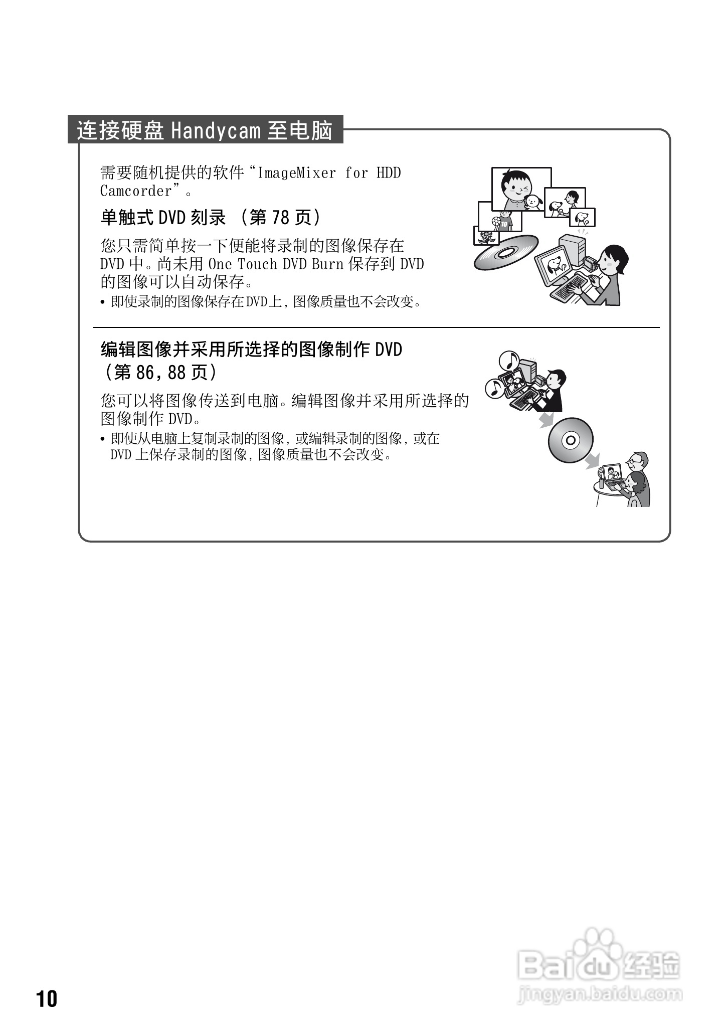 索尼DCR-SR70E数码摄像机使用说明书:[1]