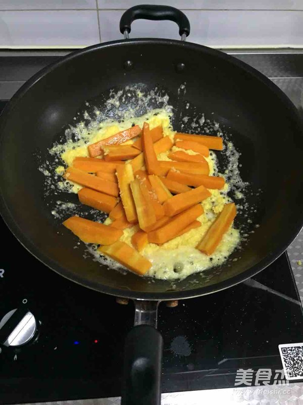非油炸咸蛋黄焗南瓜
