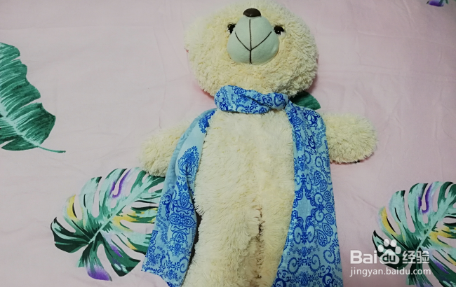 如何系围巾蝴蝶结