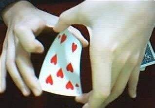 瞬间变牌魔术教程