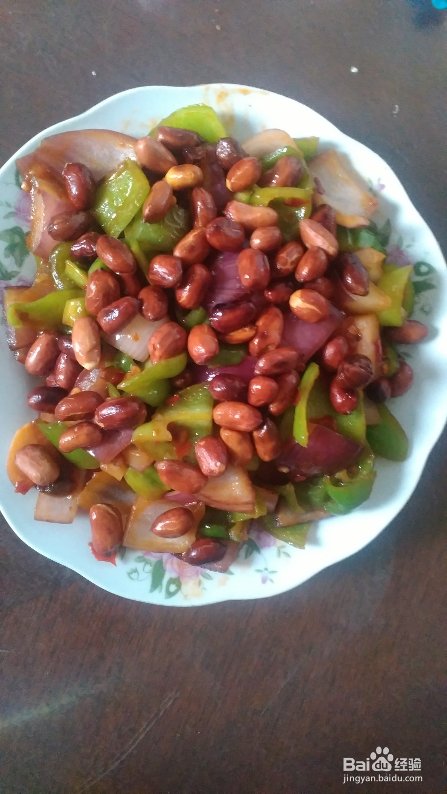 素菜青椒炒洋葱