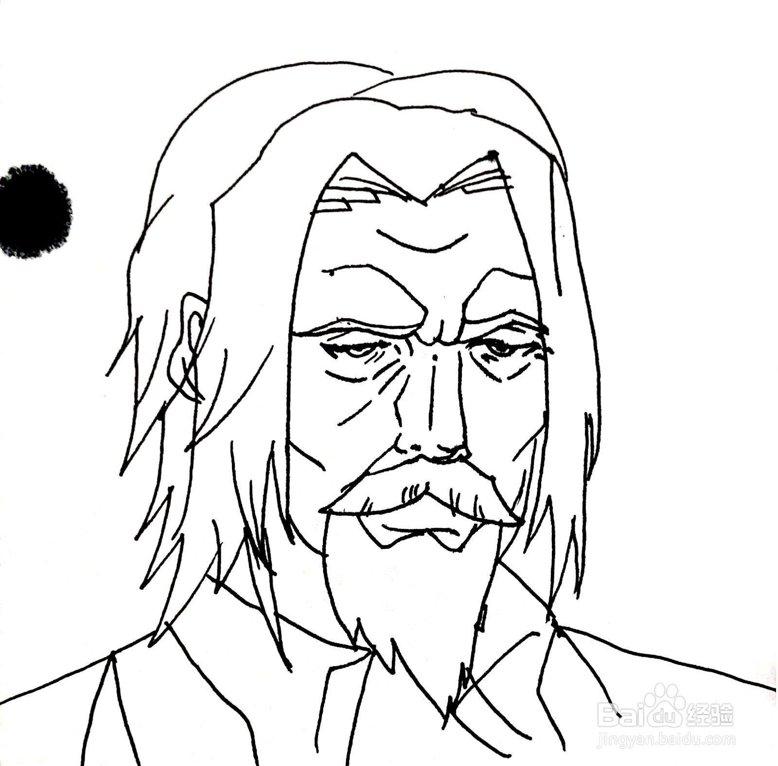 《一人之下》系列之陆瑾简笔画(2)