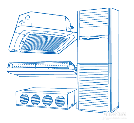 海尔中央空调选型分类