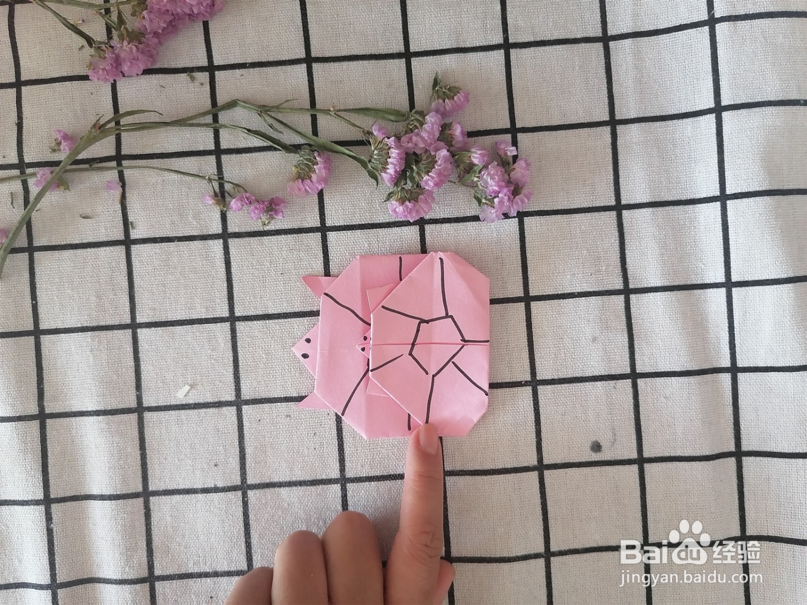 亲子龟折纸手工