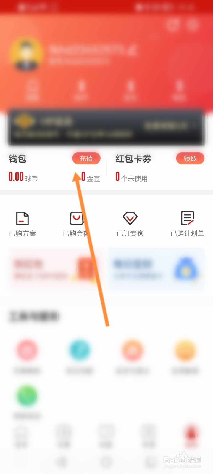 疯狂红单怎么查看充值的记录