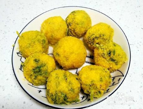 胡萝卜菠菜团子