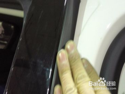 车门胶皮开胶如何粘上?