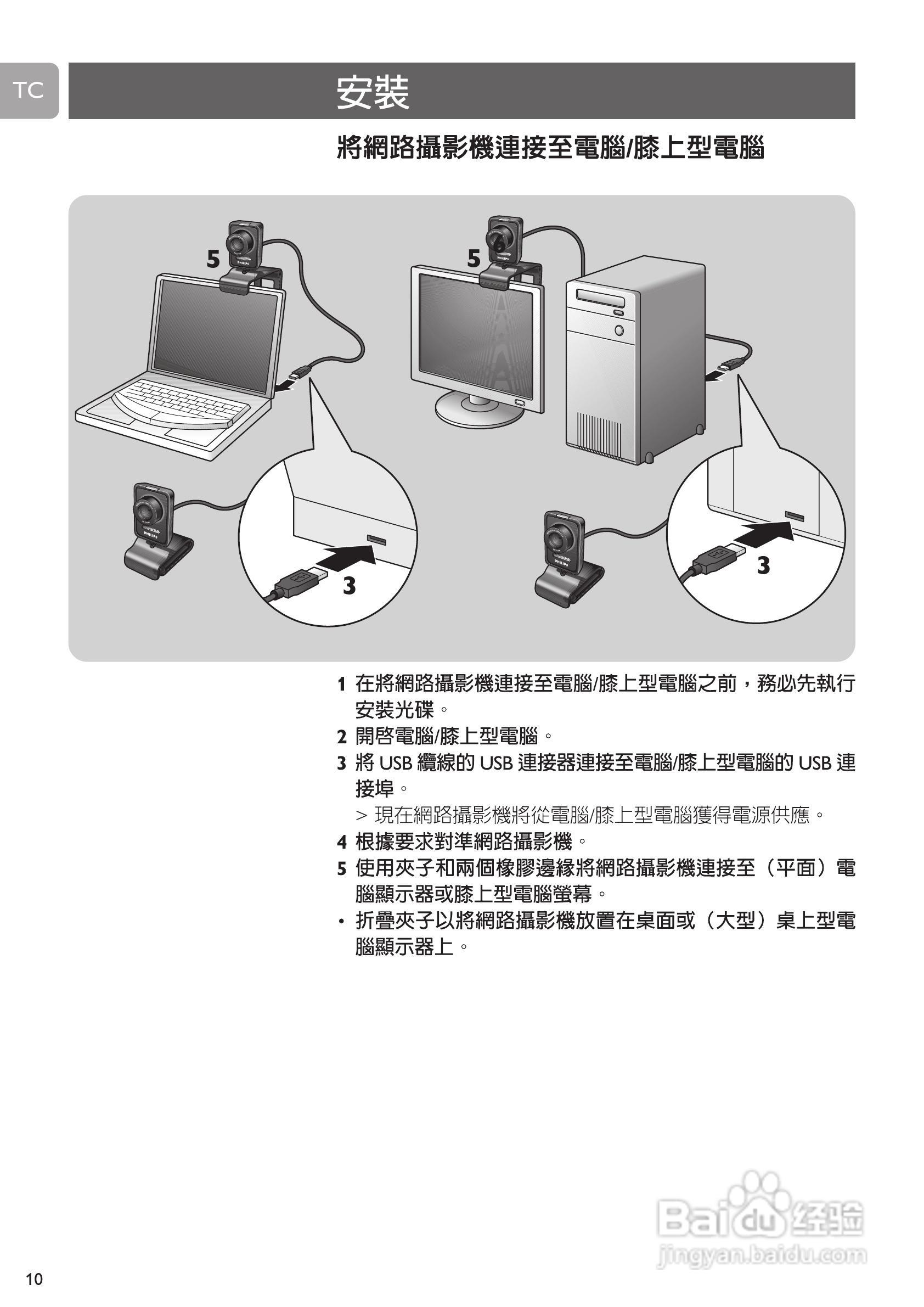 PHILIPS SPC530NC摄像头说明书:[1]