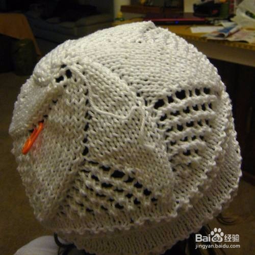 钩夏日冒顶的加针方法