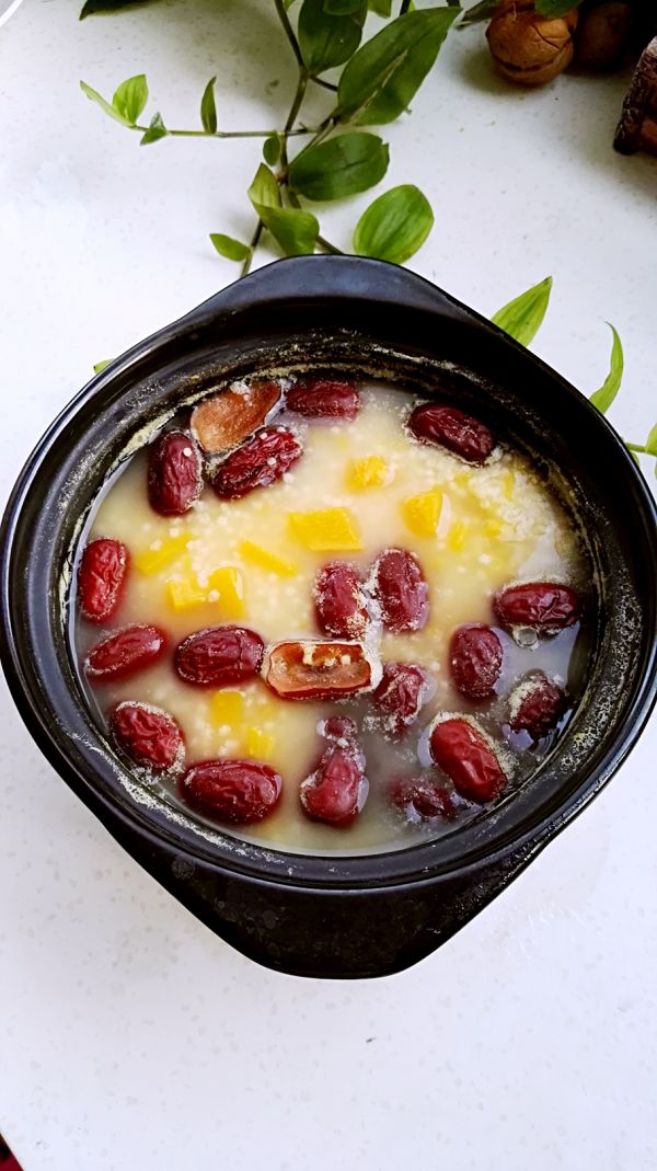 红枣南瓜小米粥