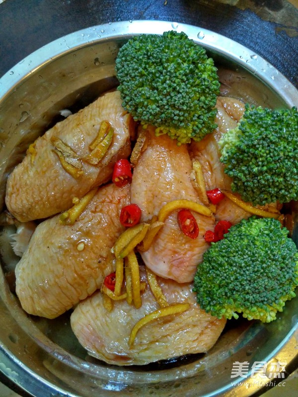 香菇土豆蒸鸡翅