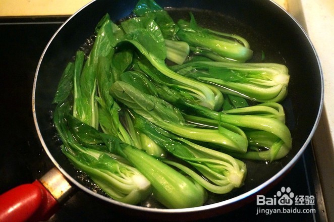 香菇油菜的做法
