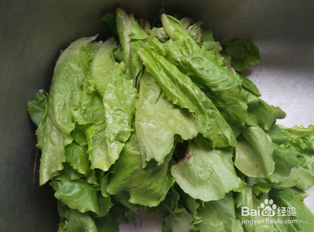 家常蒜蓉生菜的做法