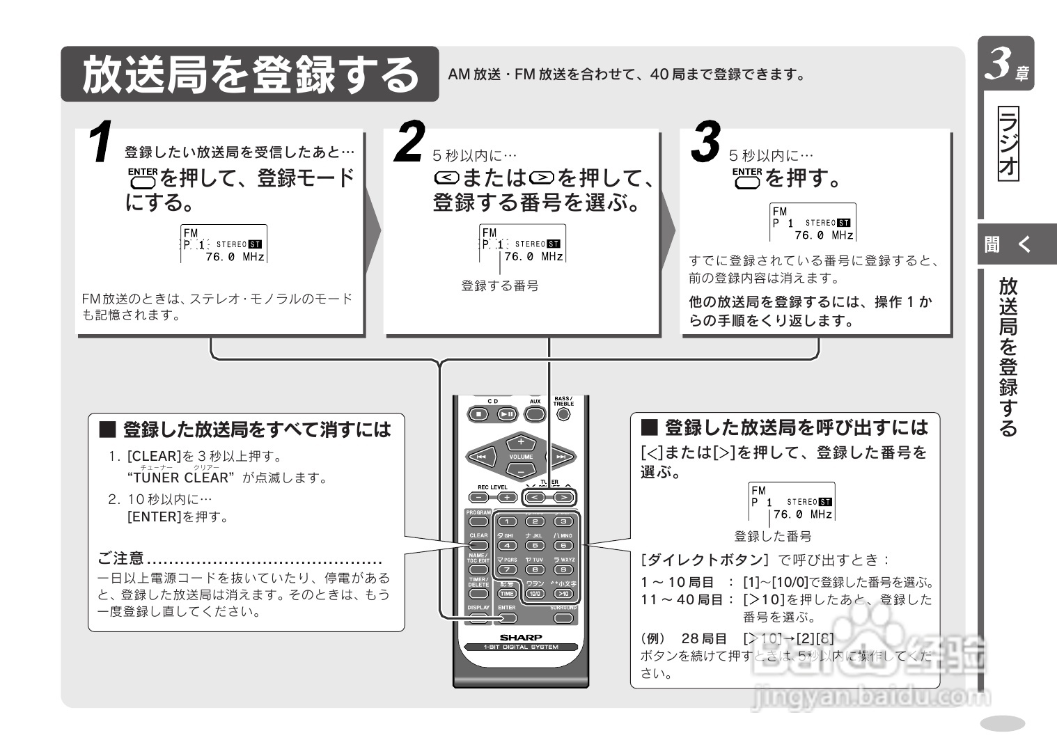 SHARP SD-CX9音响使用说明书:[2]