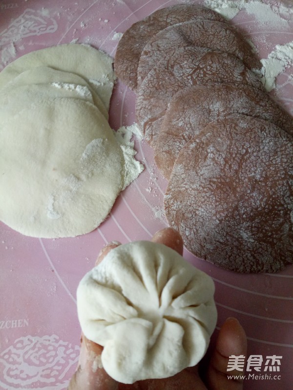 小熊豆沙包的做法