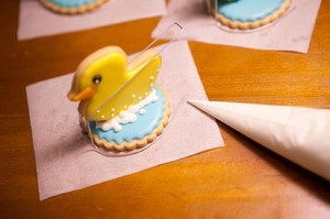 立体小鸭子糖霜饼干