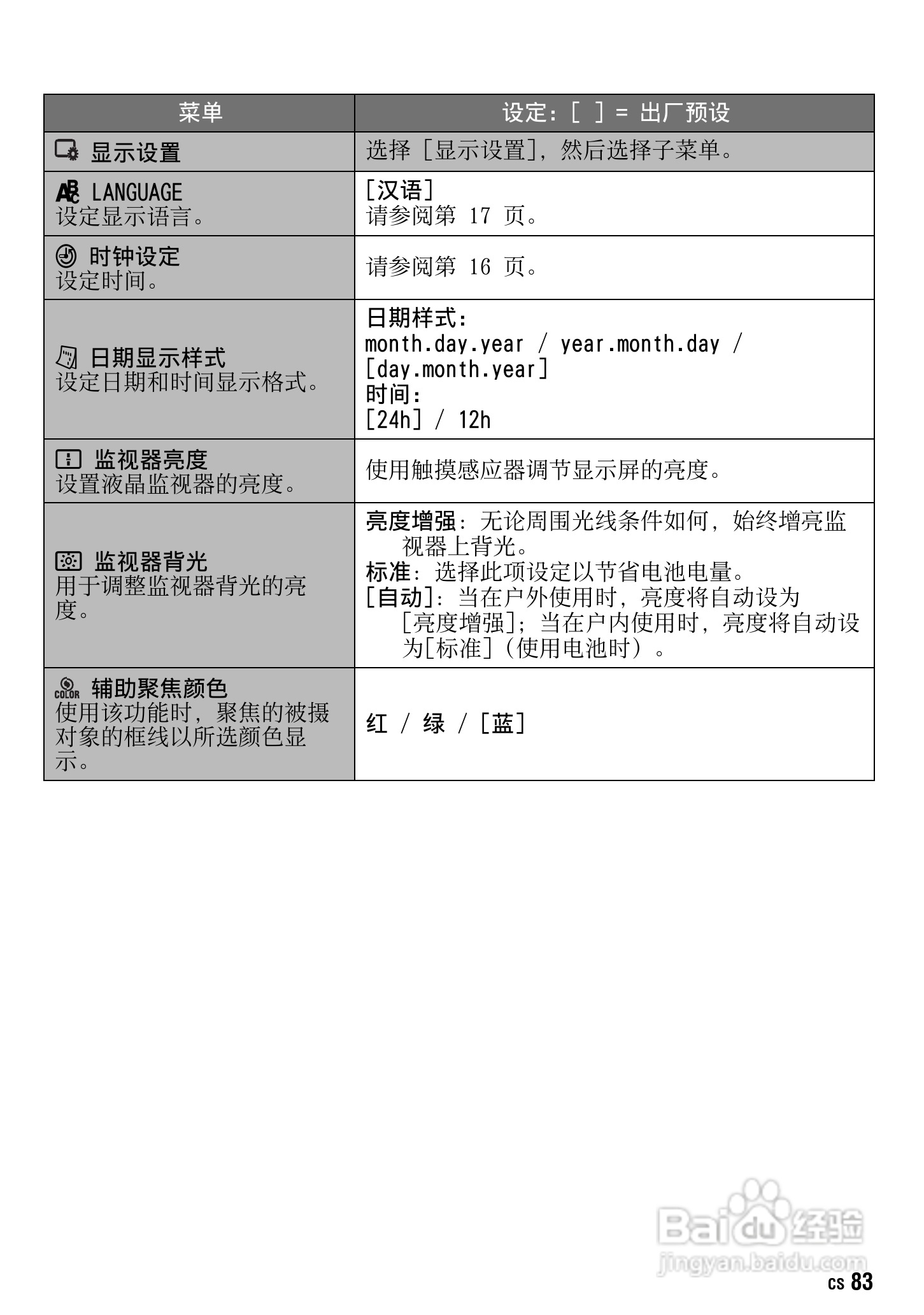 JVC GZ-HM1AC数码摄像机说明书:[9]