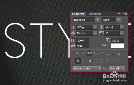 Photoshop制作金属镶钉效果的黄金艺术字
