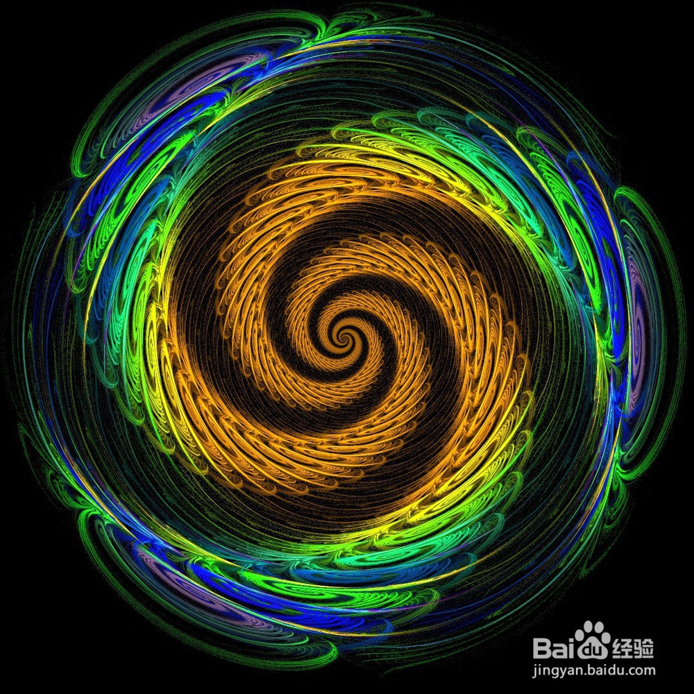 【Apophysis】绘制精美的螺旋图形