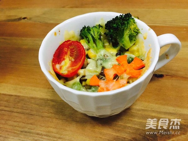 蔬菜芝士杯的做法