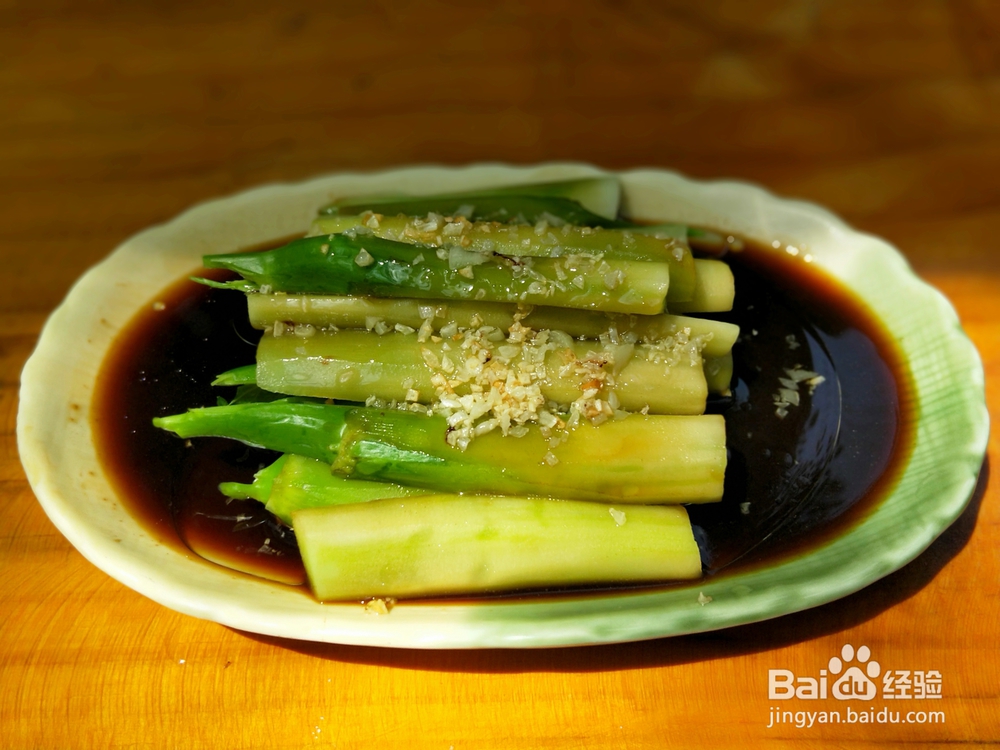 香气满满的蚝油芥兰