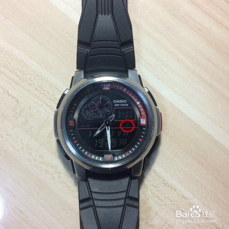 卡西欧手表如何消除按键音？静音（仅一般手表）