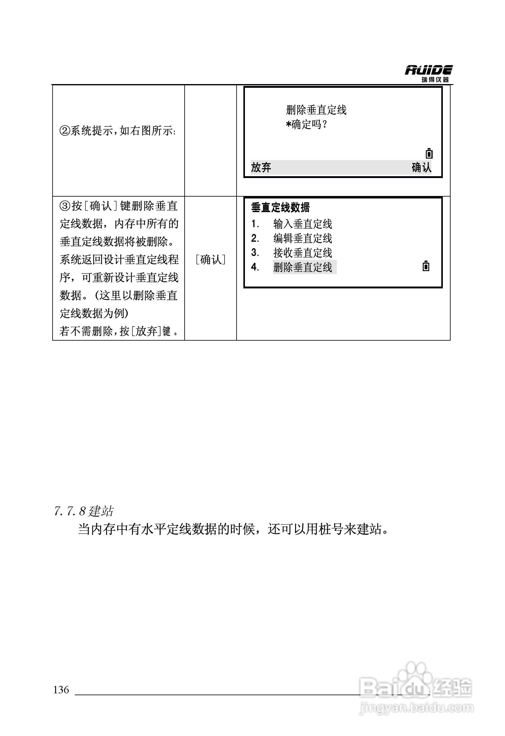 瑞得RTS-862/5R全站仪说明书:[14]
