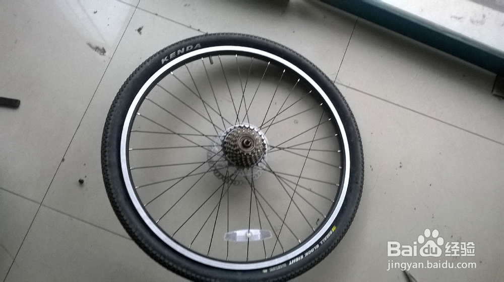 自行车山地车补胎技巧