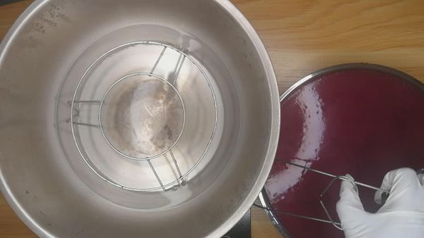 紫薯椰汁千层马蹄糕