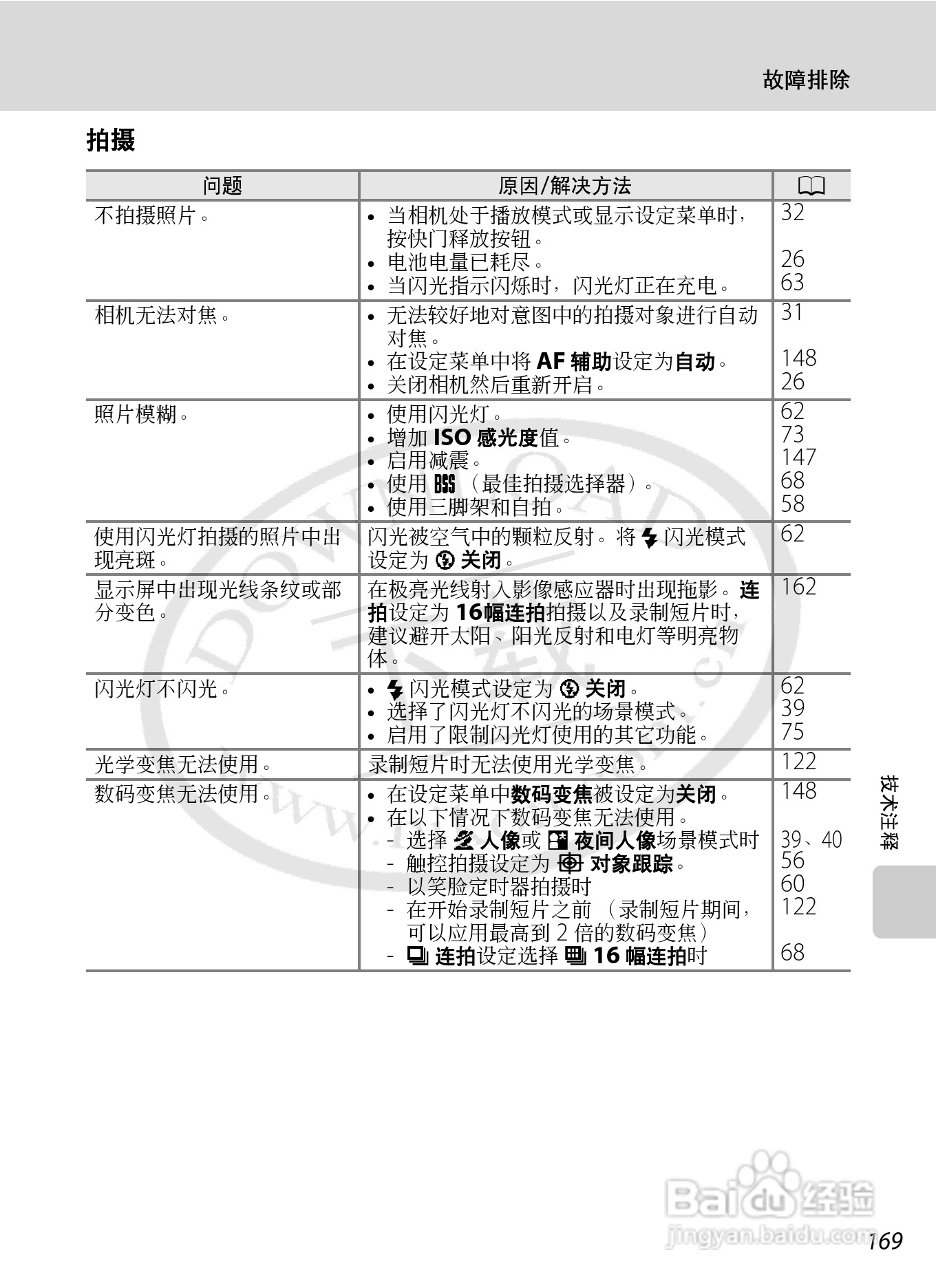 尼康Coolpix S70数码相机说明书:[19]