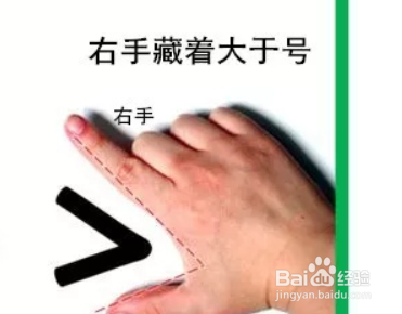 大于号怎么区分