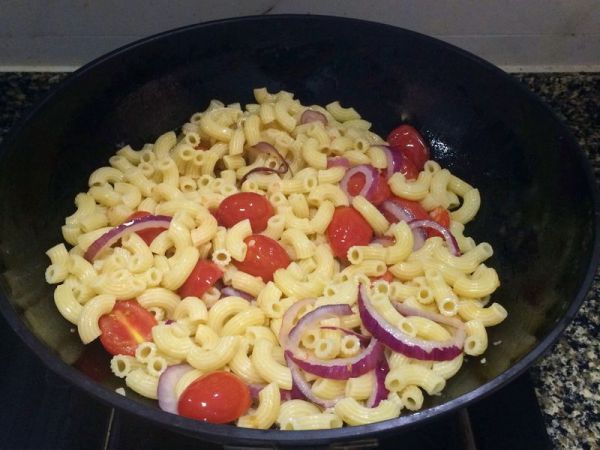 小番茄培根意大利面