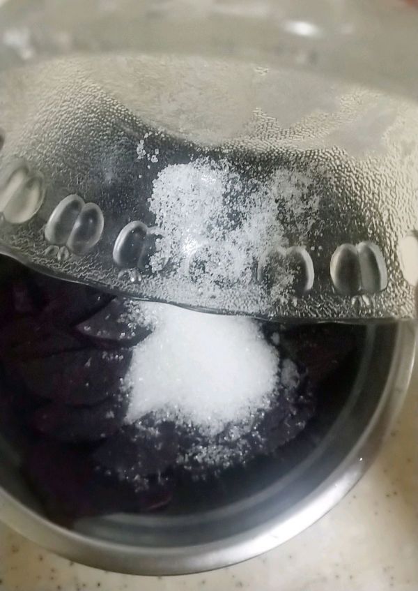 #美食视频挑战赛# 紫薯杏仁塔