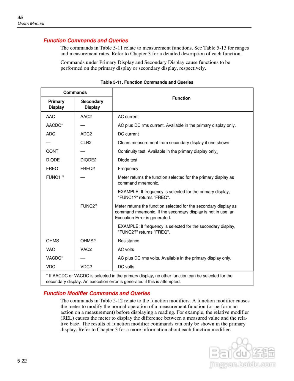 福禄克Fluke45万用表说明书:[9]