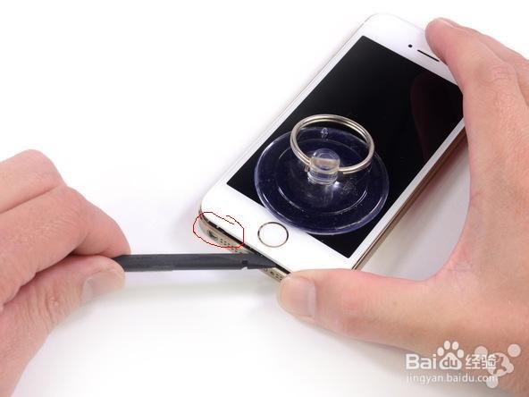 苹果5S换屏 拆机