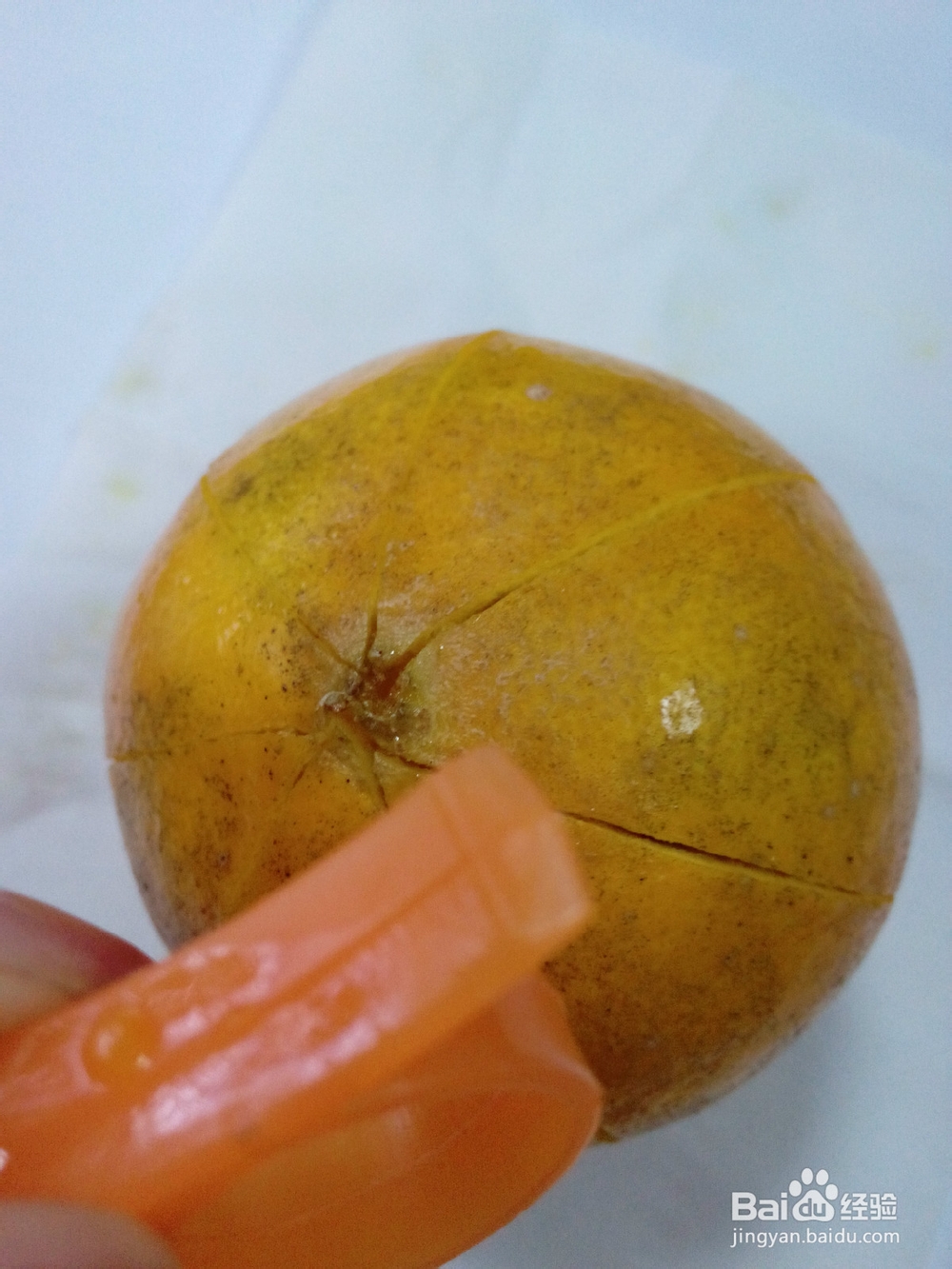 剥橙器怎么用