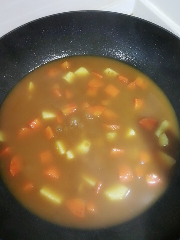 咖喱土豆饭的做法