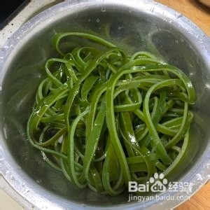 爽口凉菜海带拌豆腐皮