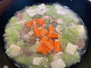 可口丝瓜汤的做法