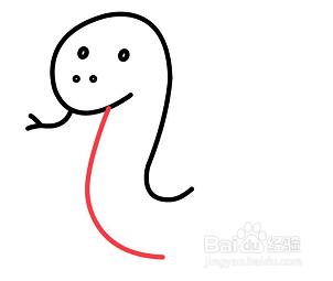 简笔画-如何画小蛇
