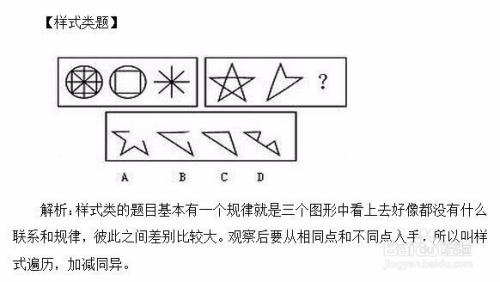 怎麼解答四川省考公務員考試行測圖形推理題