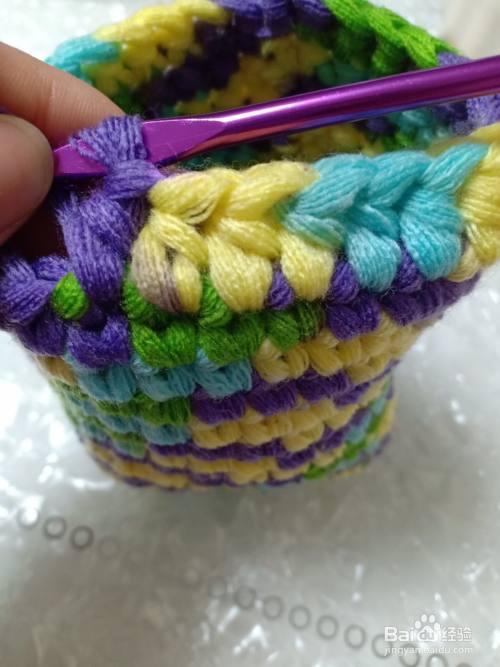 平底的仓鼠窝怎么钩